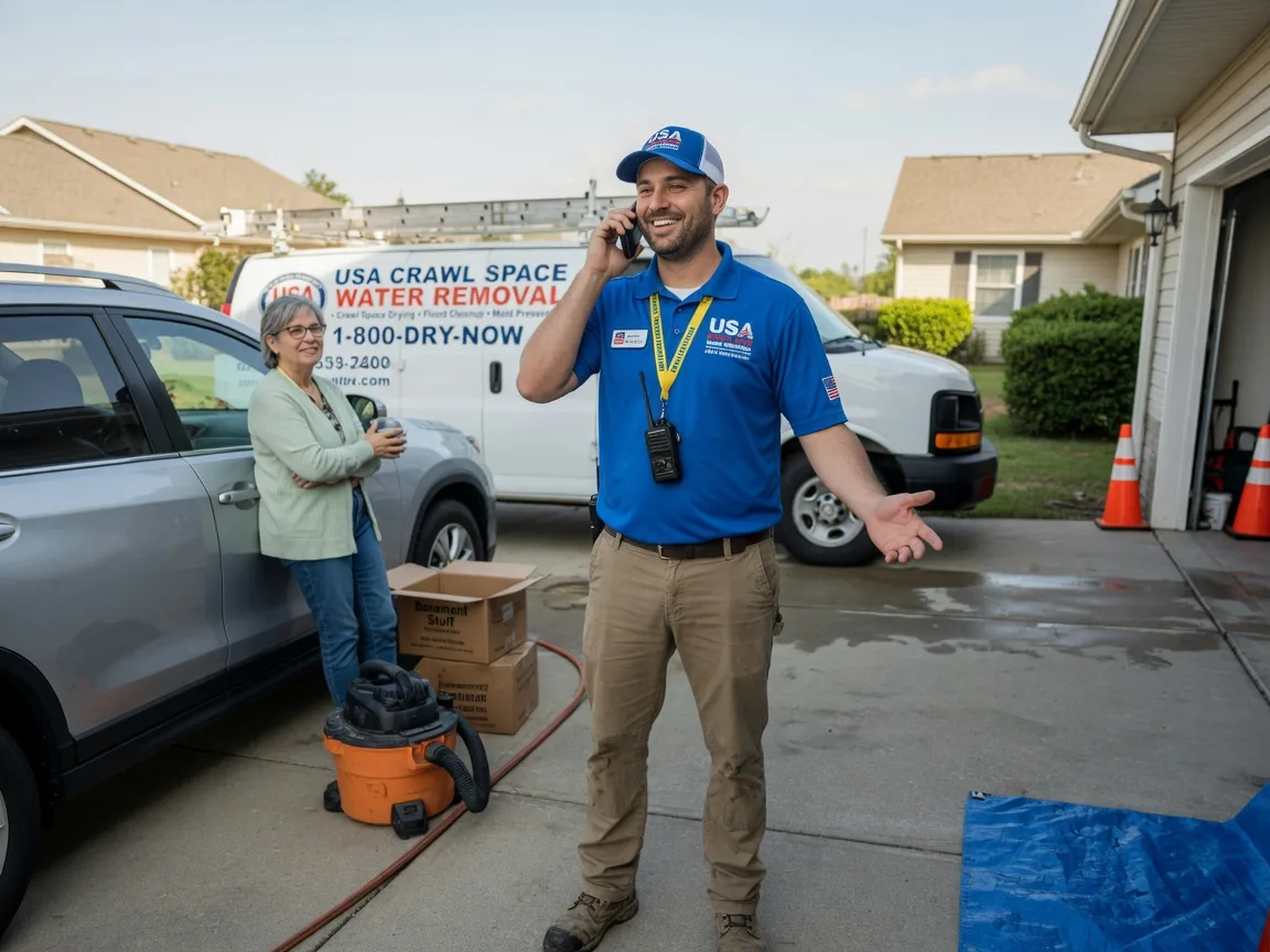 Crawl Space Water Removal Montrose, AR FAQs